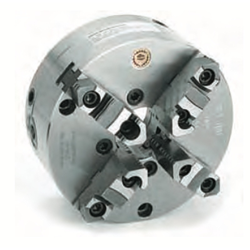 Bison 4-Jaw 2Pc. Set-Tru Scroll Chuck Hard Reversible Jaw 6-1/4 Dia. – 7-847-0600
