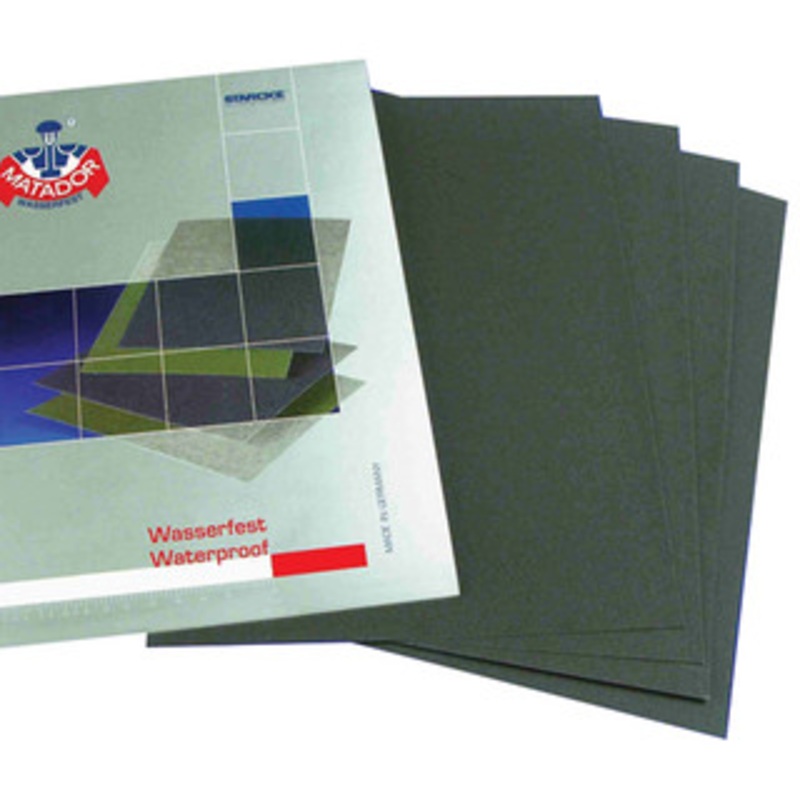 Grobet Matador Waterproof Paper 1500 Grit – 10.049