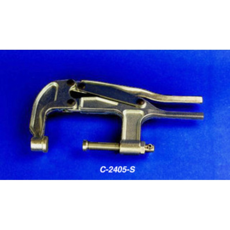 Knu-Vise C-Clamp Short Spindle 3.25 Throat Depth – C-2405-S