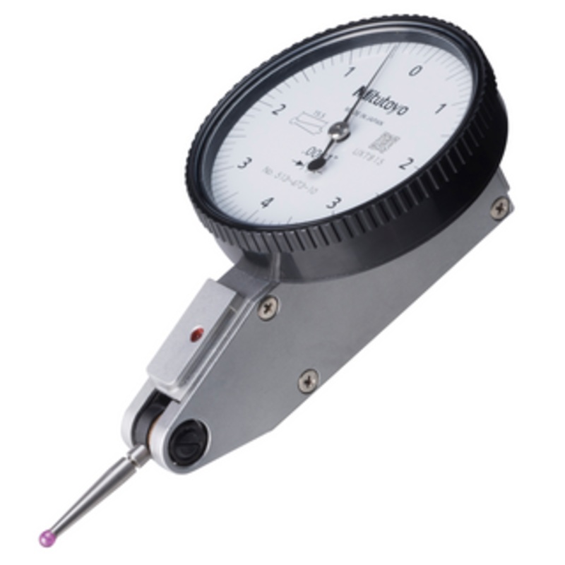 Mitutoyo Dial Test Indicator, Horizontal Type, Basic Set, 0 – 0.008 – 513-473-10E