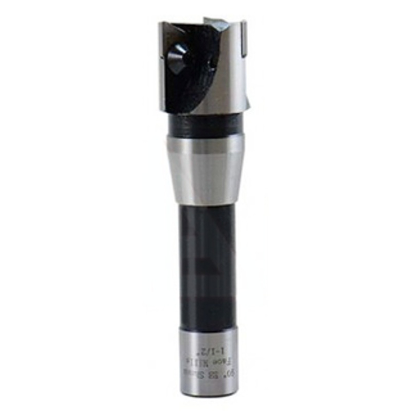 Precise R8 Shank, 1-3/4 Carbide Indexable End Mill – 404-918