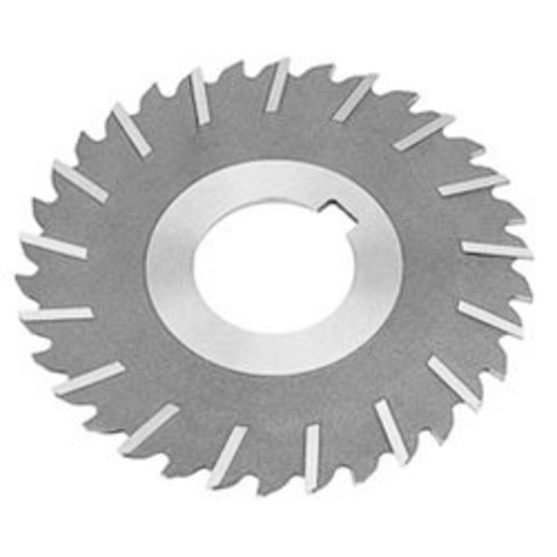 TMX Metal Slitting Saw, Staggered Teeth with Side Chip Clearance, 7 dia., 3/16 face width, 1-1/4 hole size – 5-749-439