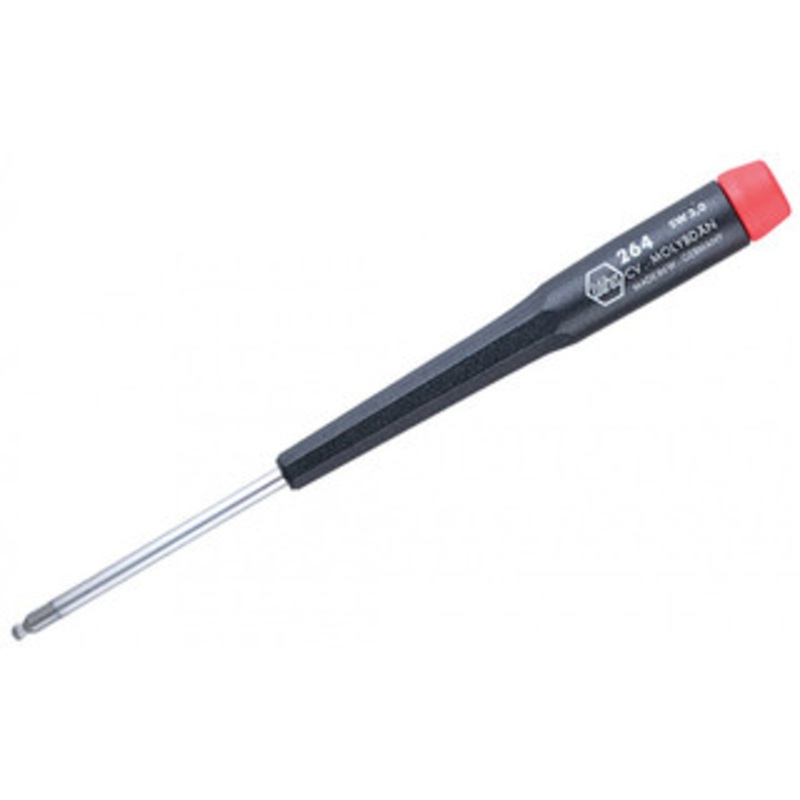 Wiha Precision Ball End Hex Screwdriver, 7/64 x 60mm – 26427
