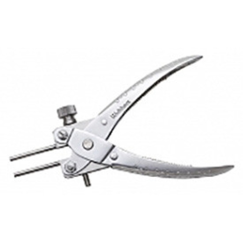 Eurotool Wubbers Parallel Pliers Round w/Jaws 3mm & 3mm – PLR-1802