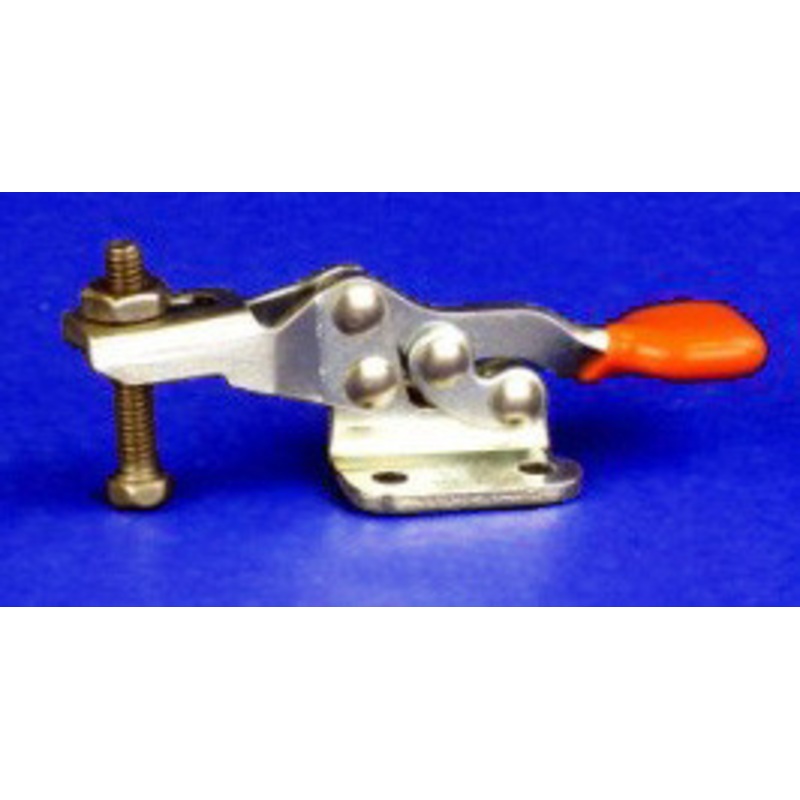 Knu-Vise Stainless Steel Horizontal Hold Down Clamp Left Hand .88 Throat Depth – HL-100-SS