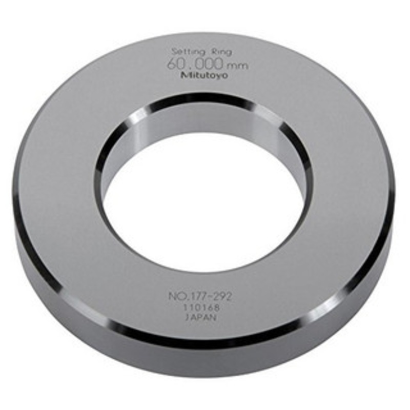 Mitutoyo Metric Steel Setting Ring, 60mm – 177-292