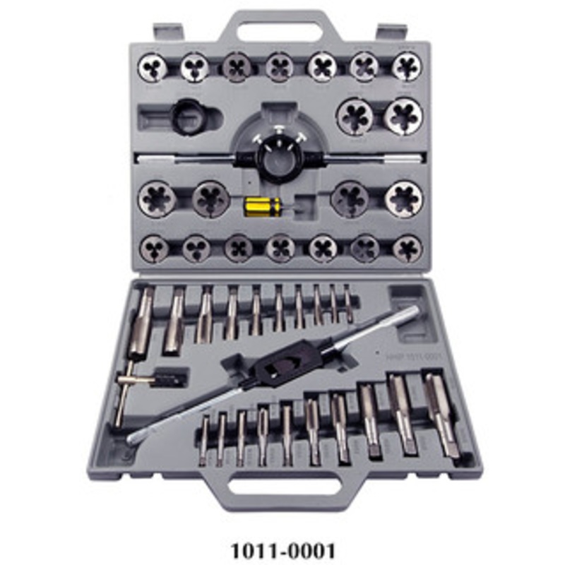 Precise 45 Piece Tungsten Steel Tap & Die Sets