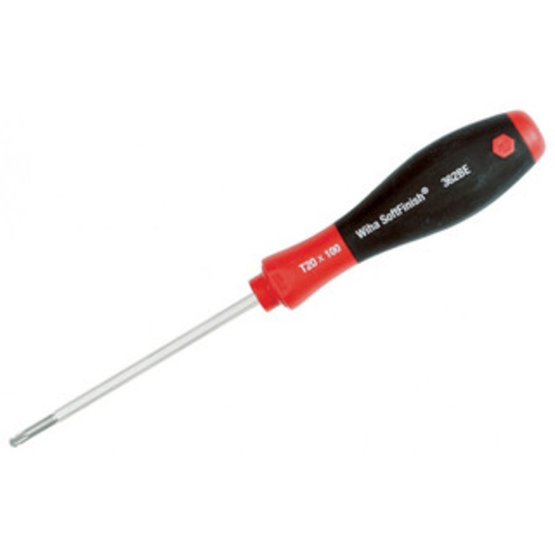 Wiha Torx Ball End SoftFinish Screwdriver, T9 x 60mm – 36216