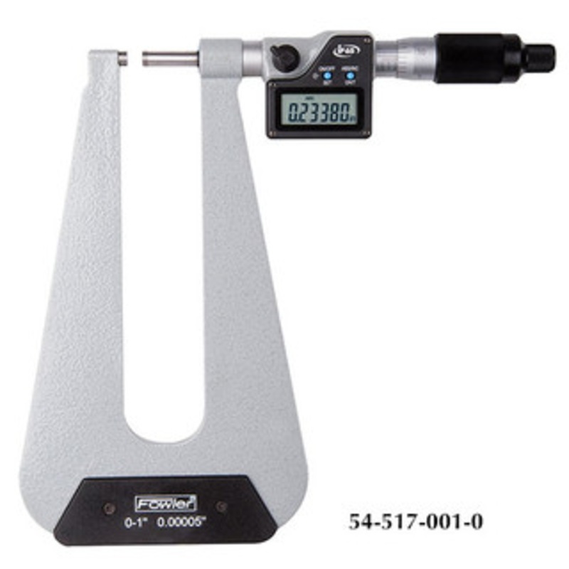 Fowler 6 Deep Throat Depth Electronic Micrometer – 54-517-001-0