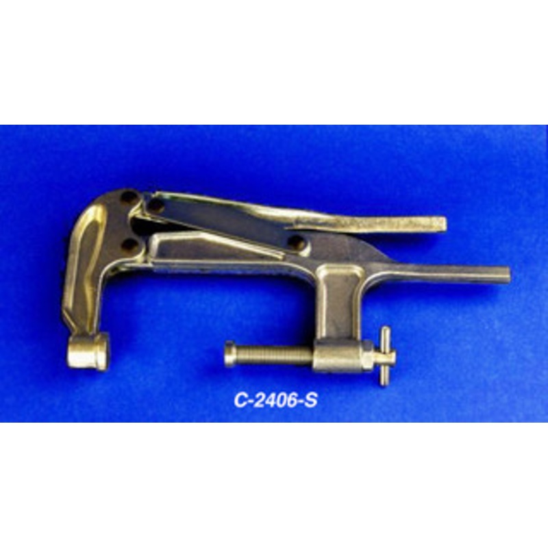 Knu-Vise C-Clamp Short Spindle 3.25 Throat Depth – C-2406-S