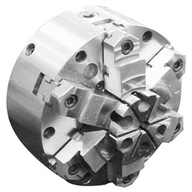 Precise 10 Dia. 6 Jaw Plain Back Zero-Set Self Centering Lathe Chuck – 3900-4562