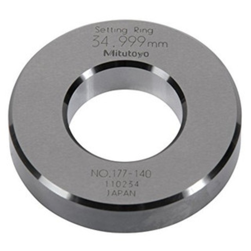 Mitutoyo Metric Steel Setting Ring, 35mm – 177-140