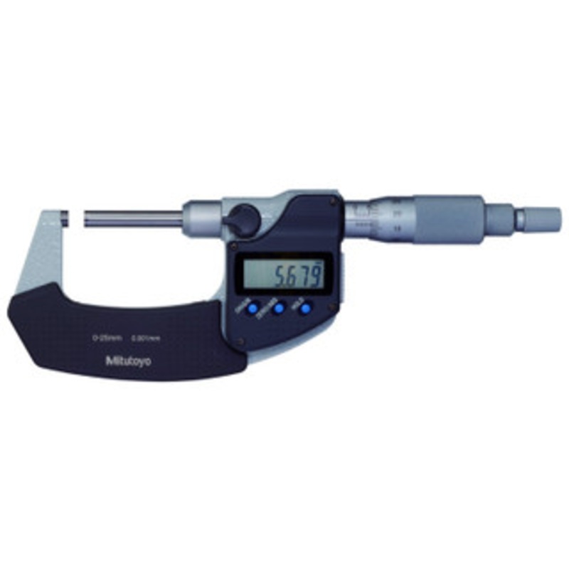 Mitutoyo Series 406 Outside Micrometers, Non-Rotating Spindle Type