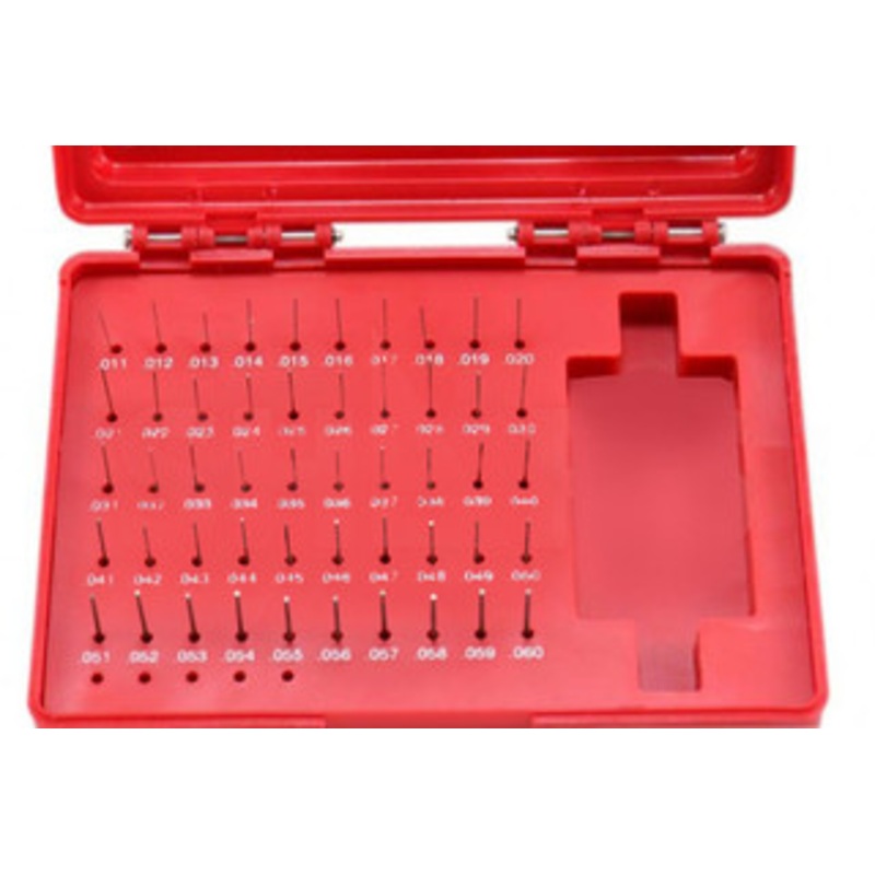 Precise .011-.060 Plus, Class ZZ Steel Pin Gage Set – 303-501P