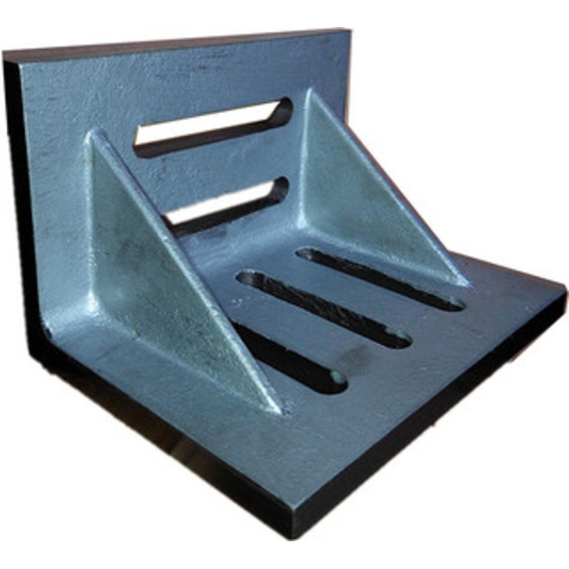 Precise 8 x 6 x 5 Slotted Angle Plate – Webbed – 3402-0309
