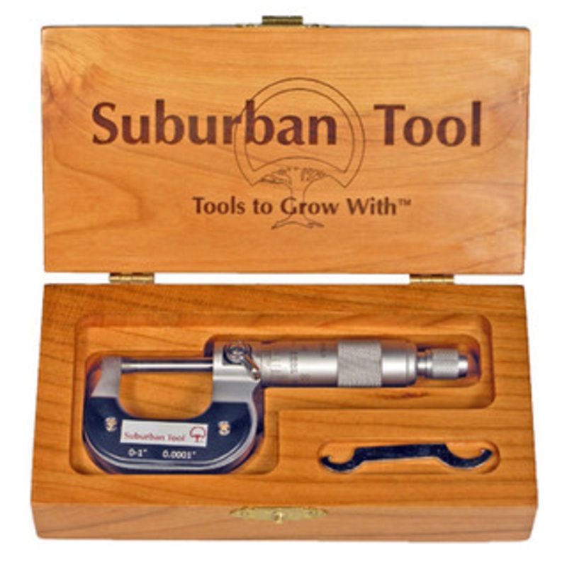 Suburban Chrome-Plated Outside Micrometer 0-1 Range – SMI-WC-OMC-0010