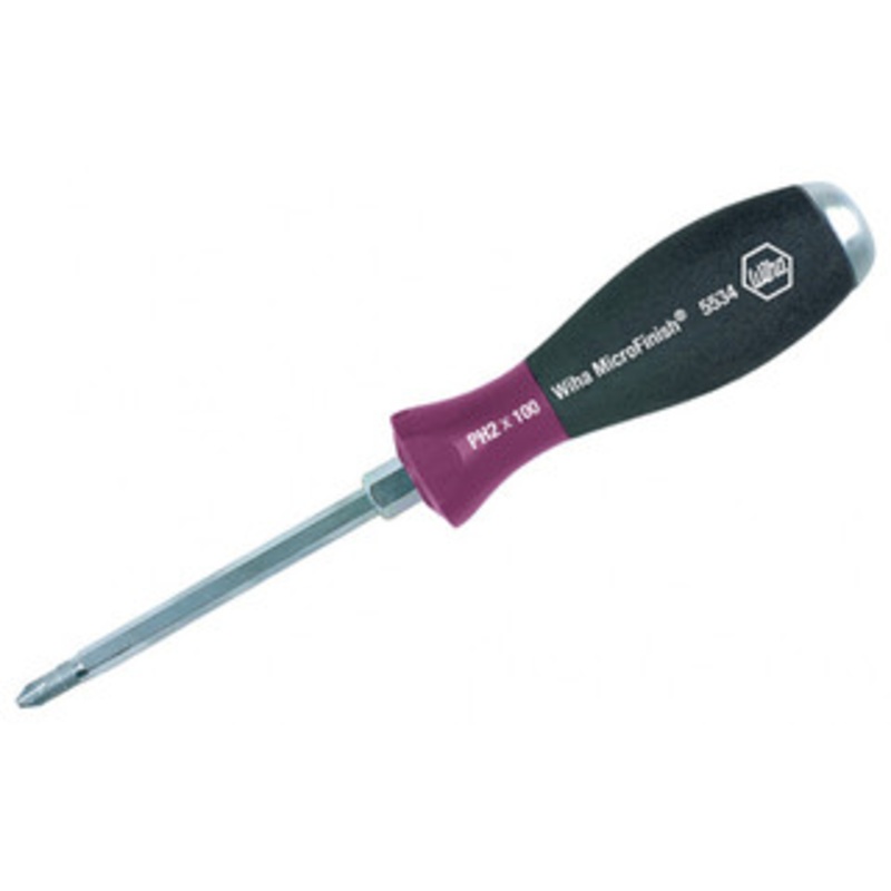 Wiha MicroFinish Extra Heavy Duty Phillips Screwdrivers