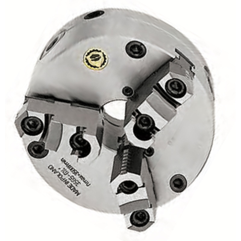 Bison 3-Jaw 2Pc. Set-Tru Scroll Chuck Hard Reversible Jaw 8 Dia. – 7-866-0800