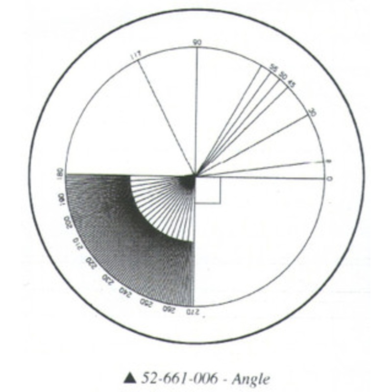Fowler 10x Reticle #6 – 52-661-006