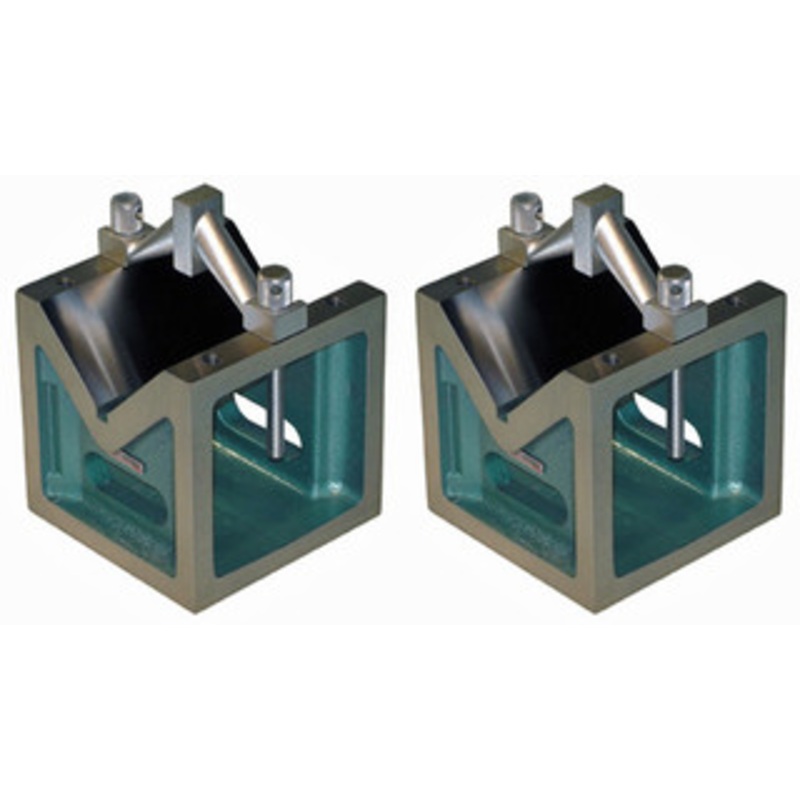 Taft-Peirce Open Body Cast Iron V-Blocks (Pair), 6 – 9133-M