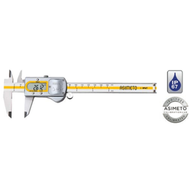Asimeto IP67 Coolant Proof Digital Calipers