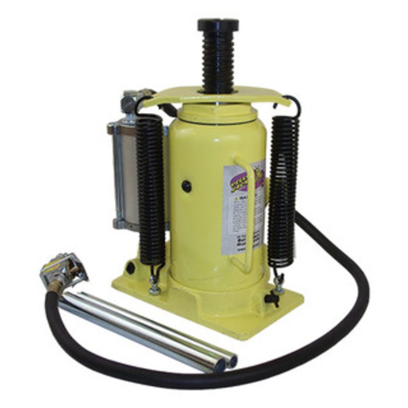 ESCO Yellow Jackit 20 Ton Air/Manual Bottle Jack – 10450-ES