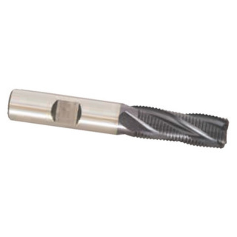 Fine Tooth M-42 Cobalt TiAIN Coated Centercutting Roughing End Mills
