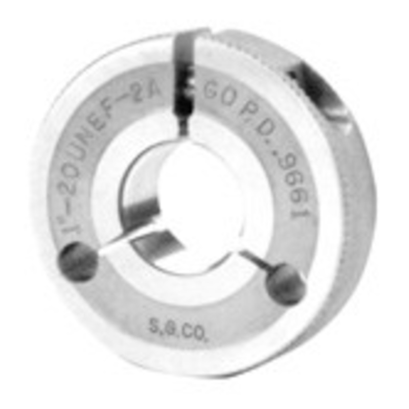 Metric AGD Style Thread Ring Gages, 6G Tolerance No Go Ring