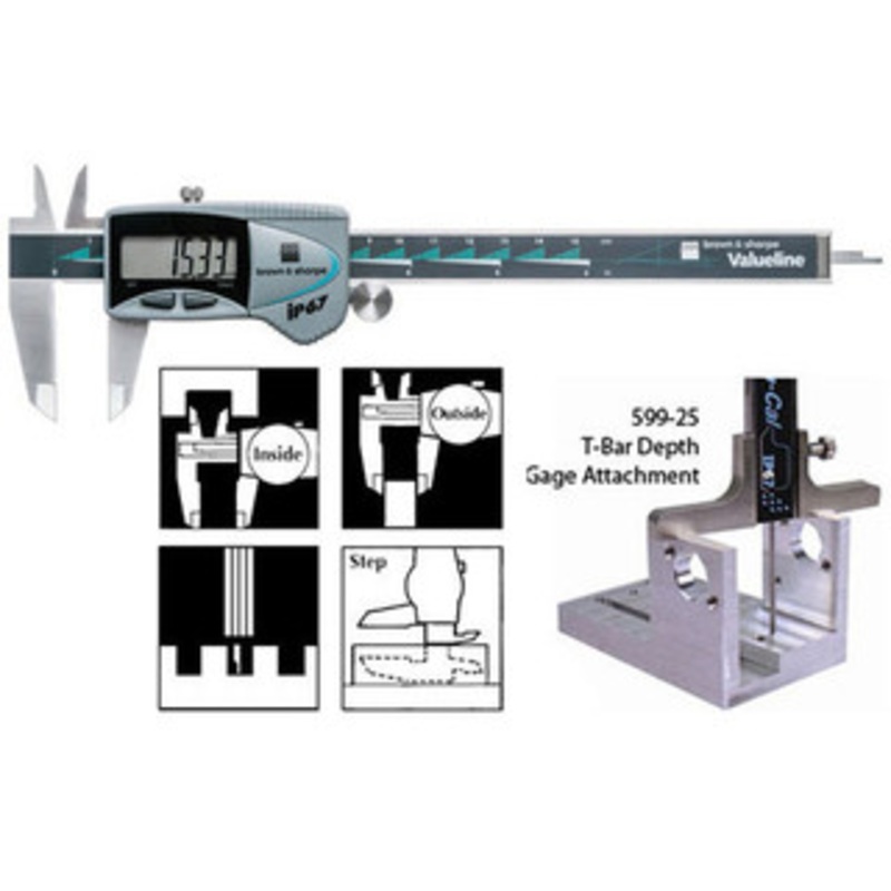 Brown & Sharpe Valueline IP67 Digital Calipers