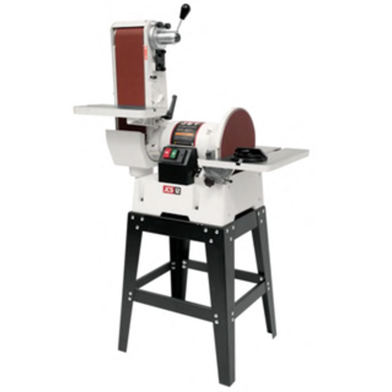 JET JSG-6DCK, 6 x 48 Belt /12 Disc Sander w/Open Stand, 1.5HP 1PH 115/230V – 708599K