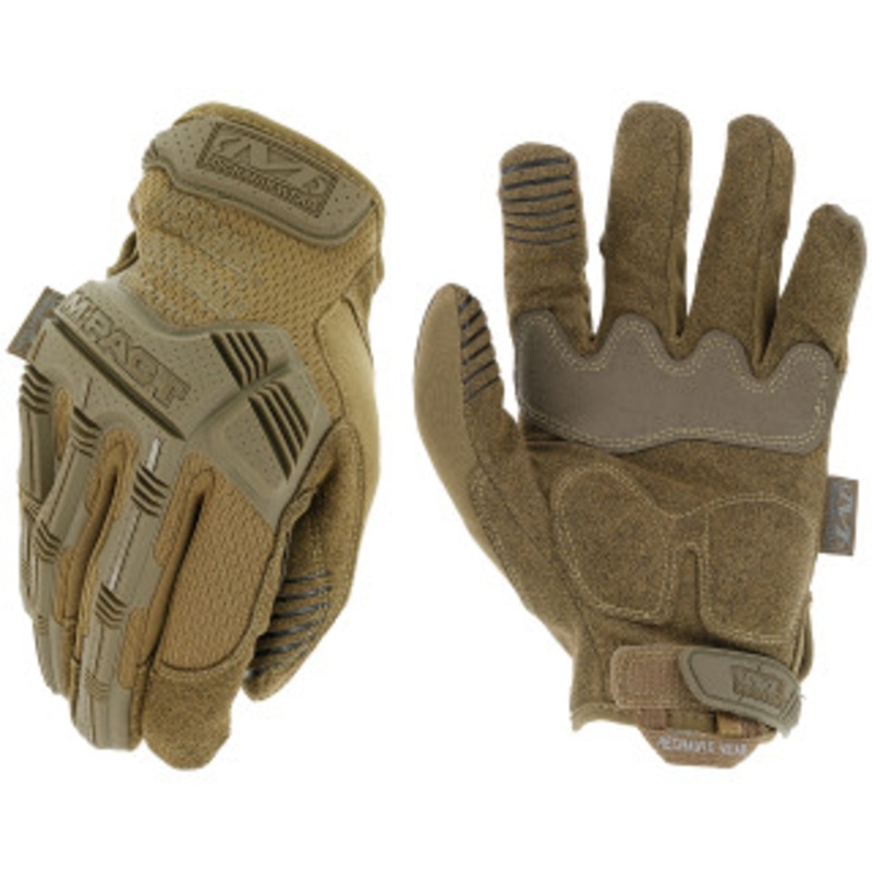 Mechanix Wear M-Pact Coyote Tactical Impact Gloves, X-Large – MPT-72-011