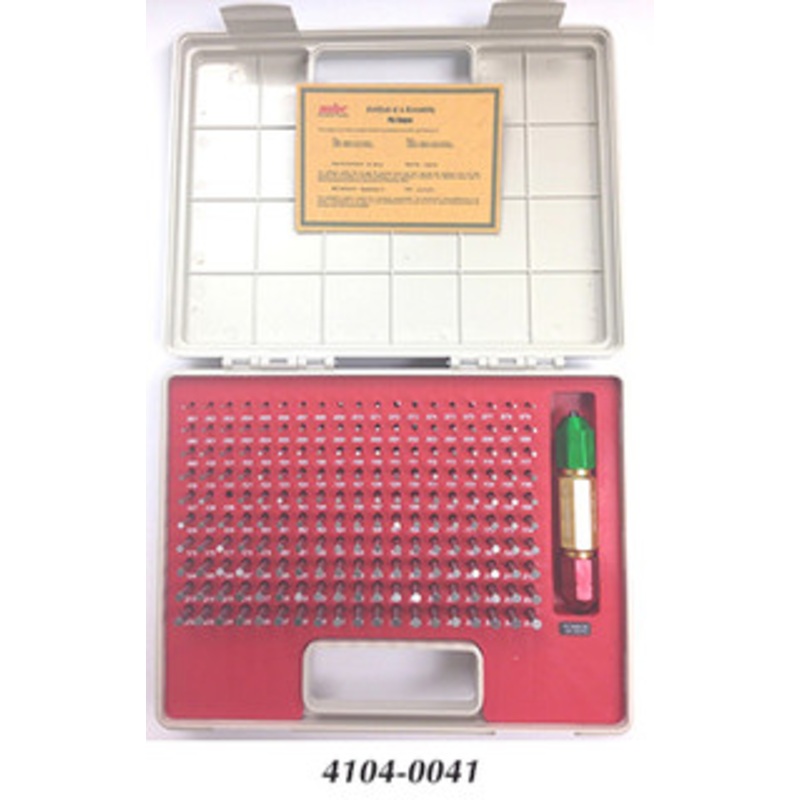 Precise 190 Piece Pro-Series Certified Steel Pin Gage Set – 4101-0041