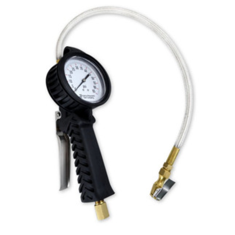 Astro TPMS Dial Tire Inflator w/ Stainless Hose – 0-65psi – 3082