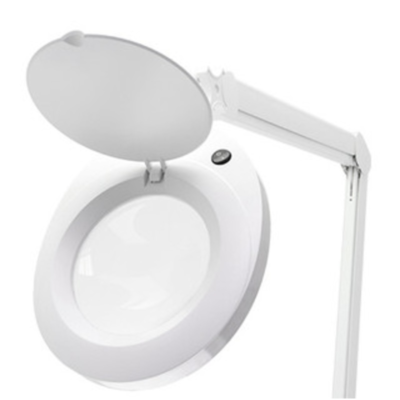 Aven ProVue SuperSlim Magnifying Lamp 5-Diopter with 22 watt Fluorescent Bulb – 26501-SIV
