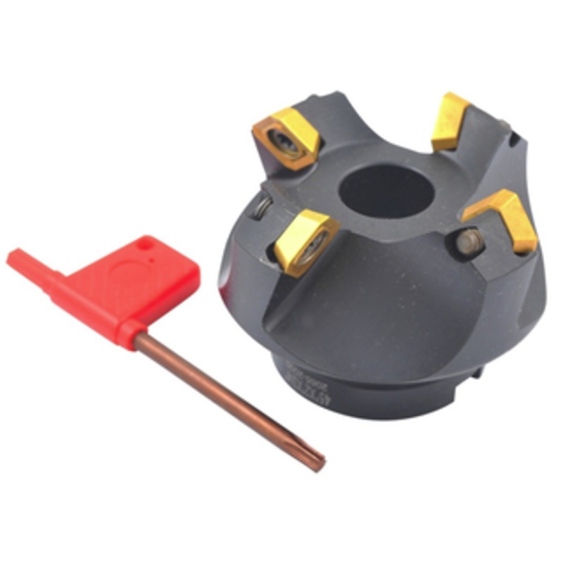 Precise 2 x 3/4 Bore 45 Degree SE Indexable Face Mill – 2065-2000