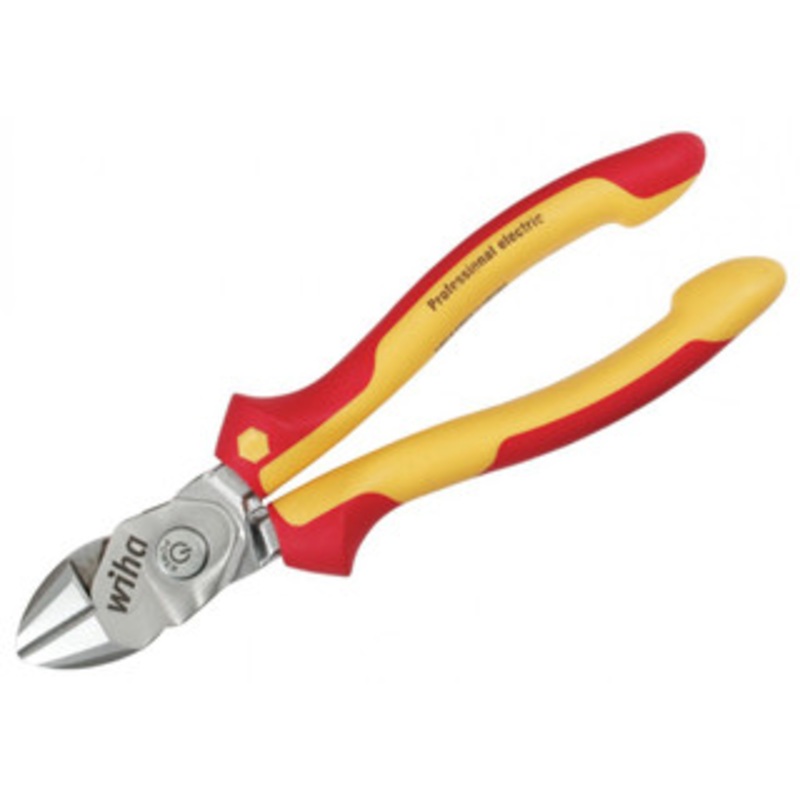 Wiha Insulated BiCut SuperCut Compound 8 Cutter Natural Brush Finish – 32936
