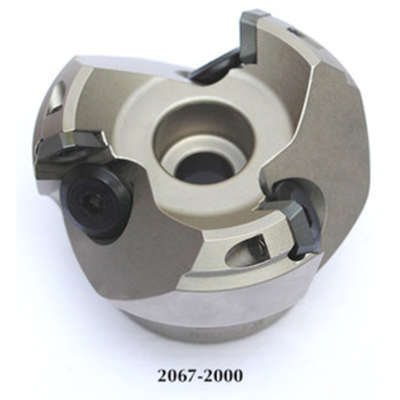 Precise 45 Indexable Face Mill 2 Diameter – 2067-2000