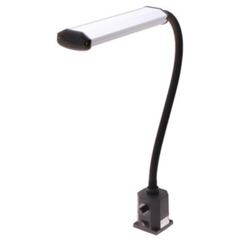 Aven Sirrus LED Lamp w/ Aluminum Head, 500mm Flex Arm & Mounting Clamp – 26528