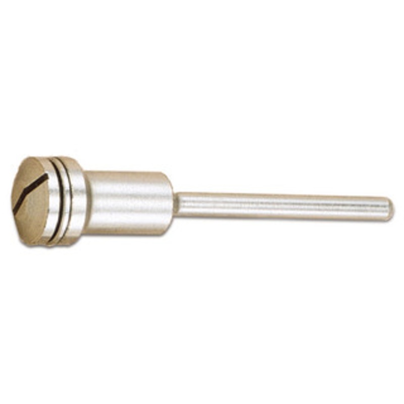 Grobet USA 1/8 Grinding Wheel Mandrel with Screw, 1/8 Shank – 43.160