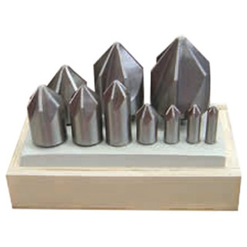 HSS Chatterless Countersink Set, 10 pc., 60 – 70-759-6