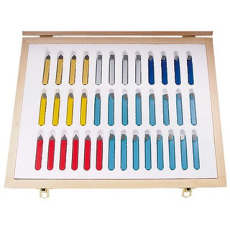 Precise 1/4 Shank Carbide-Tipped Single Point Brazed Tool Bit Assortment Set – 2008-3001