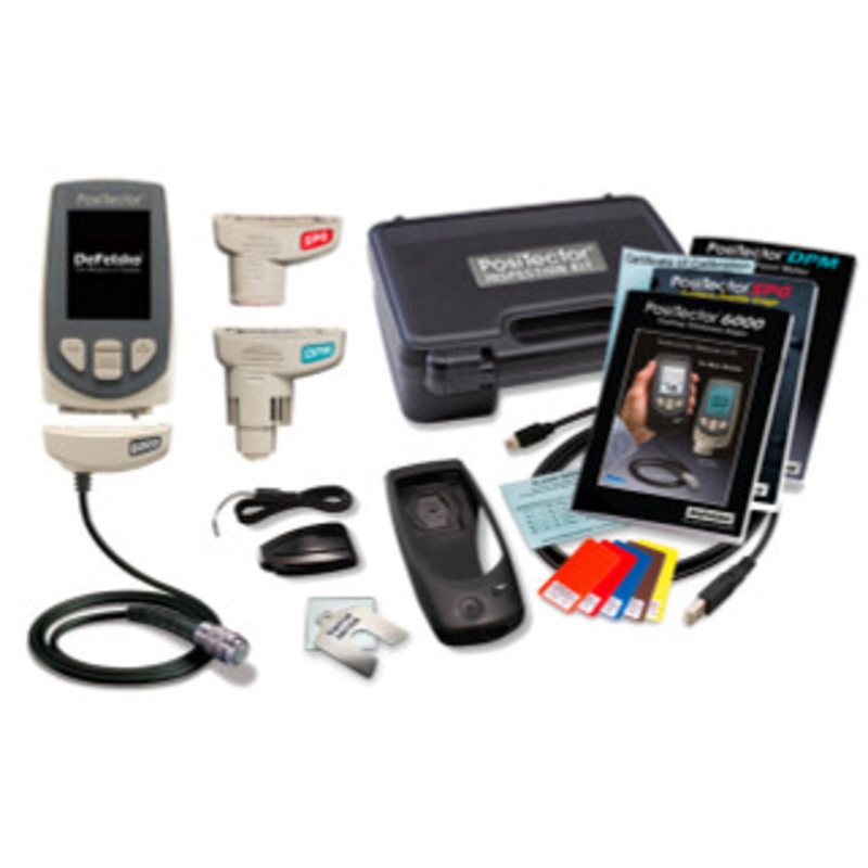 DeFelsko PosiTector 6000 Inspection Kit, FTS, DPM & SPG probes w/ Advanced Body – KITFTS3