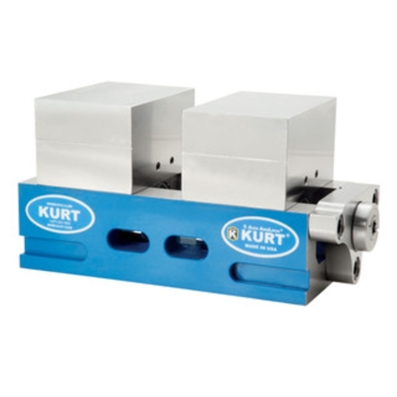 Kurt MaxLock 5-Axis Vise with Steel Jaws – SCMX425