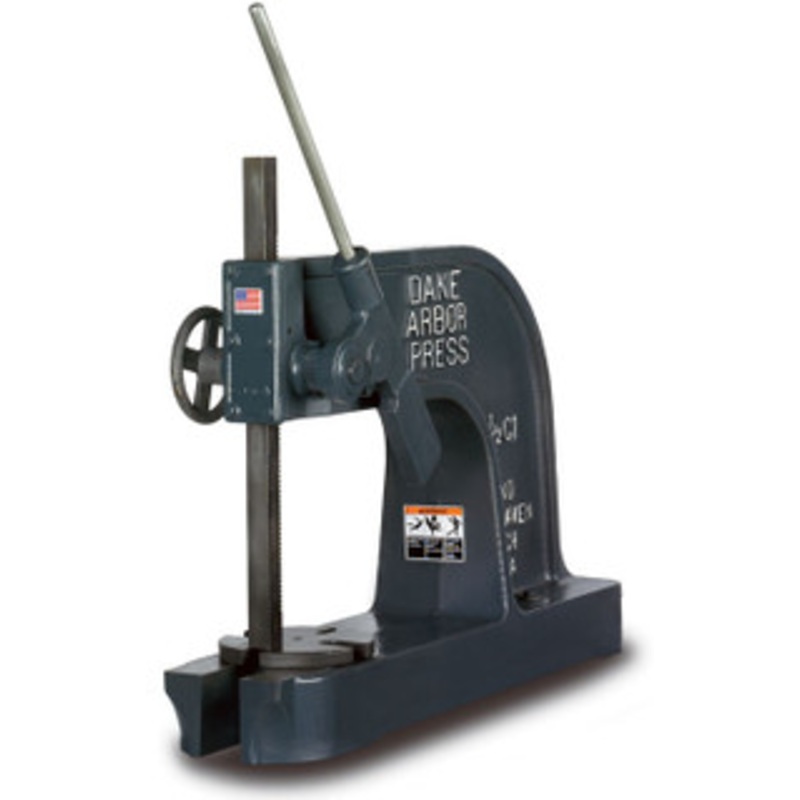 Dake 3-Ton Broaching Ratchet Leverage Press – 902002