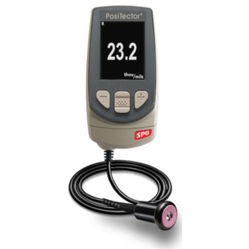 DeFelsko PosiTector SPG Surface Profile Gage for Textured Coatings, Advanced Body w/ Cabled Probe – SPGCS3