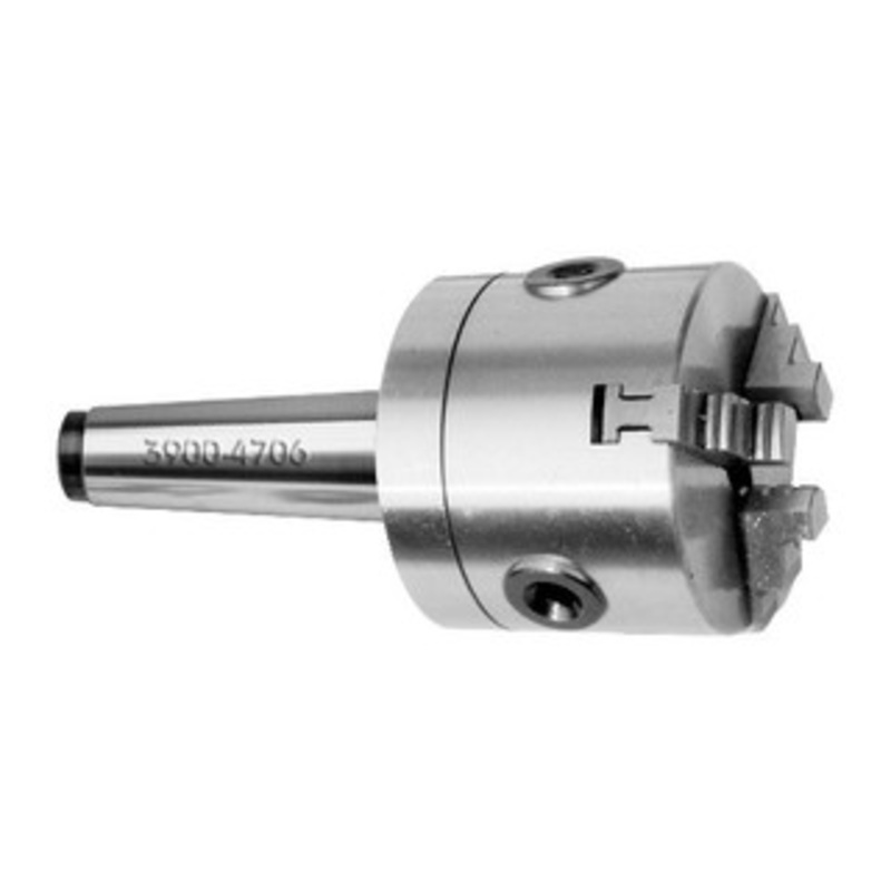 Precise 2MT Morse Taper Shank 3-Jaw Self Centering Chuck – 3900-4706