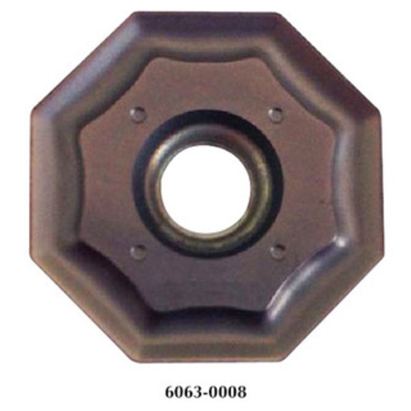 Precise Octagon Carbide Milling Insert (Pack of 10) – 6063-0008