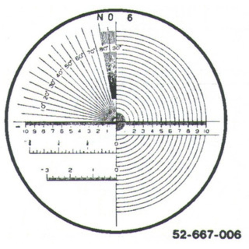 Fowler 7x Reticle #6 – 52-667-006