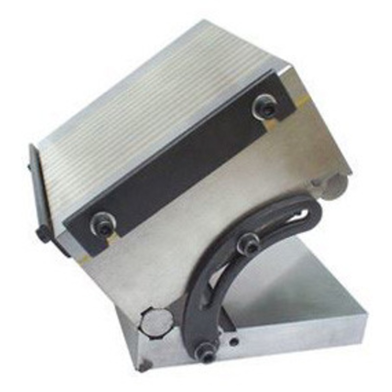 Precise Magnetic Sine Plate, 4 x 4 x 4-5/8 Single Angle, Fine Pole Spacing – MSP-44F