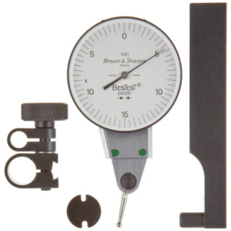 Brown & Sharpe BesTest Indicator, Side Mount 1-1/2 Dial – 599-7021-3